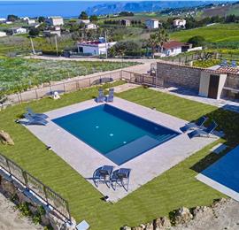 Two 3 bedroom villas with private pools, Alcamo, each sleeps 6-7